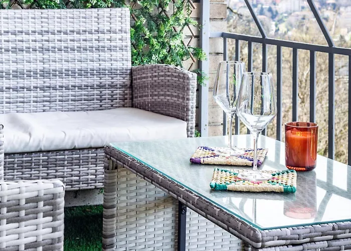 Silk & Sunset - And View With Parking * Como